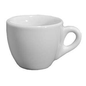 картинка Чашка кофейная «Верона»; фарфор; 80мл; H=7, L=22, B=15см; белый (03130563) Ancap от интернет-магазина Posuda-bar