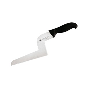 картинка Нож кондитерский изогнутый; сталь нерж.; L=21, 5см; черный, металлич. (04071035) Paderno от интернет-магазина Posuda-bar