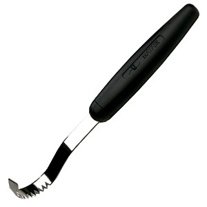 картинка Нож фигурный д/масла; сталь нерж.; L=18, 5см (02060249) Matfer от интернет-магазина Posuda-bar