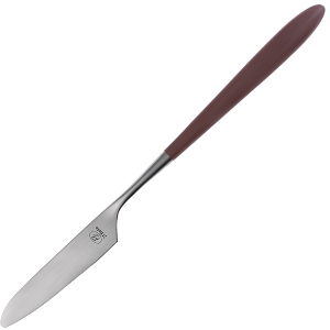 картинка Нож столовый «Гая»; сталь нерж.; тем.сер. (03113261) Sola от интернет-магазина Posuda-bar