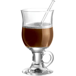 картинка Бокал Мазагран «Айриш Кофе»; стекло; 240мл; D=72, H=140, L=74мм; прозр. (01090201) Durobor от интернет-магазина Posuda-bar