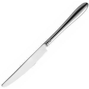 картинка Нож столовый с ручкой моноблок «Лаццо»; сталь нерж.; L=24/12, B=1см; металлич. (03111337) Chef&sommelier от интернет-магазина Posuda-bar
