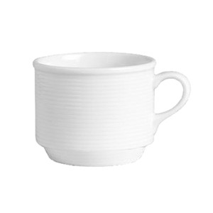 картинка Чашка чайная «Аура»; фарфор; 230мл; белый (03140111) Rene Ozorio от интернет-магазина Posuda-bar