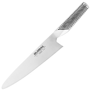 картинка Нож кухонный «Глобал»; сталь нерж.; L=180, B=89мм; металлич. (04071829) Matfer от интернет-магазина Posuda-bar