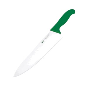 картинка Нож поварской; сталь; L=445/300, B=65мм; зелен., металлич. (04070881) Paderno от интернет-магазина Posuda-bar