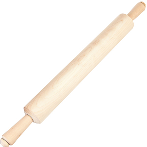 картинка Скалка с вращ. ручкой; берёза; D=7, L=73/49см; древесн. (04141912) от интернет-магазина Posuda-bar