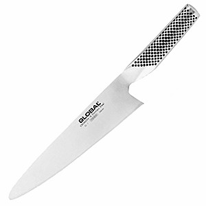картинка Нож кухонный «Глобал»; сталь; L=210, B=85мм; металлич. (04071266) Matfer от интернет-магазина Posuda-bar
