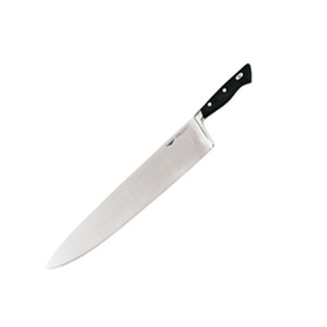 картинка Нож поварской; сталь; L=36см; черный, металлич. (04071920) Paderno от интернет-магазина Posuda-bar