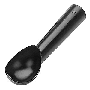картинка Ложка д/мороженого; тефлон; D=5см; черный (02050257) Paderno от интернет-магазина Posuda-bar