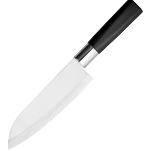 картинка Нож кухонный «Токио» двусторонняя заточка; сталь нерж., пластик; L=290/165, B=45мм (04072473) Sekiryu от интернет-магазина Posuda-bar