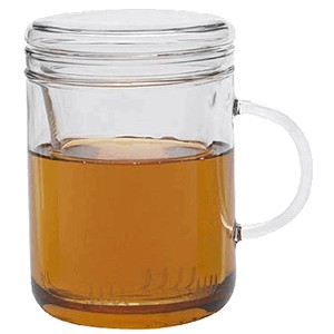 картинка Чашка чайная «Цикло»; стекло; 410мл; D=81, H=122, L=115мм; прозр. (03140293) Trendglas от интернет-магазина Posuda-bar