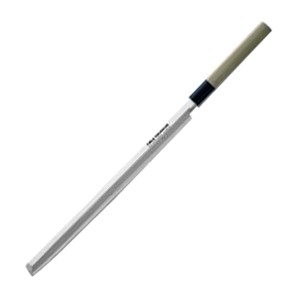 картинка Нож «Тако Сашими»; L=27см; деревян., металлич. (04070346) Matfer от интернет-магазина Posuda-bar