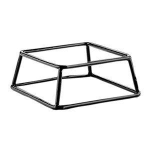 картинка Подставка; металл, резина; H=76, L=178, B=152мм; черный (04150610) Steelite от интернет-магазина Posuda-bar