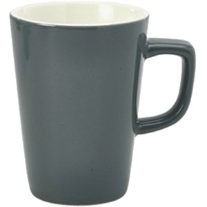 картинка Чашка д/латте «Роял»; фарфор; 340мл; H=11см; серый (03130748) Genware от интернет-магазина Posuda-bar