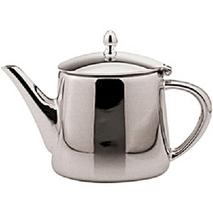 картинка Чайник; сталь нерж.; 0, 7л; H=15, 7, L=20, 5, B=10, 5см; металлич. (03150415) Hepp от интернет-магазина Posuda-bar