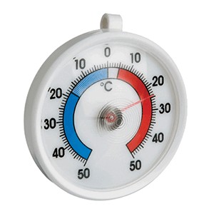 картинка Термометр д/холодильника (-50+50С); пластик; D=70, H=15мм; белый (04144112) Matfer от интернет-магазина Posuda-bar