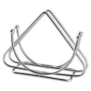картинка Салфетница; сталь; H=82, L=130, B=53мм; серебрян. (03172304) Prohotel от интернет-магазина Posuda-bar