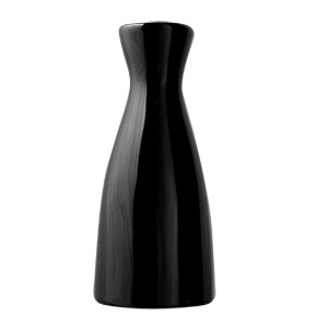 картинка Бутылка д/саке «Кунстверк»; фарфор; 250мл; D=75, H=165мм; черный (03100217) Kunstwerk от интернет-магазина Posuda-bar