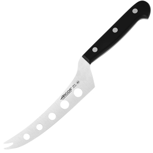 картинка Нож д/сыра «Универсал»; сталь нерж.; L=277/145, B=40мм; черный, металлич. (04071041) Arcos от интернет-магазина Posuda-bar