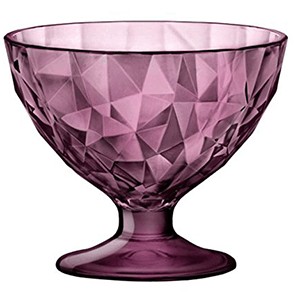 картинка Креманка «Даймонд»; стекло; 220мл; D=102, H=86мм; фиолет. (01130252) Bormioli Rocco от интернет-магазина Posuda-bar