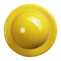 картинка Пукли[12шт]; пластик; D=15мм; желт. (04143721) Greiff от интернет-магазина Posuda-bar