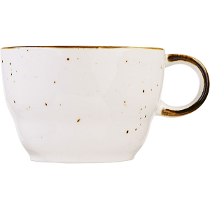 картинка Чашка чайная «Пастораль»; фарфор; 190мл; D=85, H=55мм; оранжев. (03141171) Kunstwerk от интернет-магазина Posuda-bar