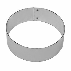 картинка Кольцо кондитерское; сталь нерж.; D=260, H=35мм; металлич. (04145385) Matfer от интернет-магазина Posuda-bar