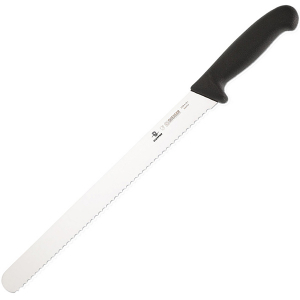 картинка Нож кондитерский; сталь нерж., пластик; L=31см; черный, металлич. (04070526) Matfer от интернет-магазина Posuda-bar