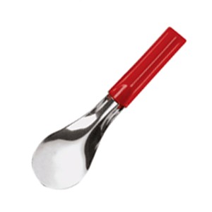 картинка Ложка д/мороженого; сталь нерж.; L=25см; красный, металлич. (02050240) Paderno от интернет-магазина Posuda-bar