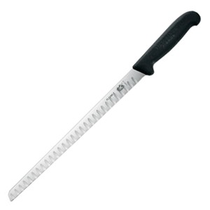 картинка Нож рыбный д/тонкой нарезки; сталь нерж., полипроп.; L=440/305, B=25мм (04070370) Victorinox от интернет-магазина Posuda-bar