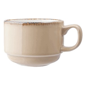 картинка Чашка чайная «Террамеса вит»; фарфор; 225мл; D=8, H=6, L=11см; бежев. (03140418) Steelite от интернет-магазина Posuda-bar