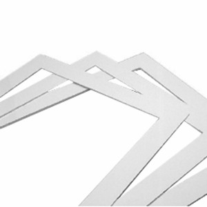 картинка Шаблон д/нарезки бисквита; пластик; H=4, L=570, B=370мм; белый (04144652) Matfer от интернет-магазина Posuda-bar