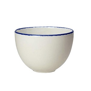 картинка Бульонная чашка «Блю дэппл»; фарфор; 455мл; белый, синий (03141052) Steelite от интернет-магазина Posuda-bar
