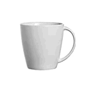 картинка Чашка чайная «Олеа»; фарфор; 260мл; D=80, H=83, L=102мм; белый (03140606) Chef&sommelier от интернет-магазина Posuda-bar