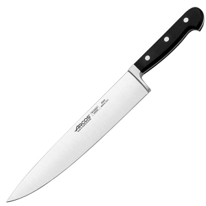 картинка Нож поварской «Класика»; сталь нерж., полиоксиметилен; L=391/260, B=45мм; черный, металлич. (04072415) Arcos от интернет-магазина Posuda-bar