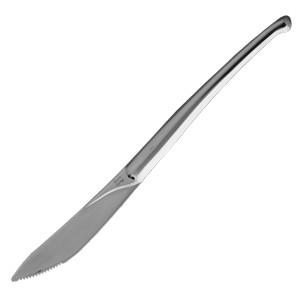 картинка Нож столовый «Снейк»; сталь нерж.; L=225, B=17мм (03110750) Pintinox от интернет-магазина Posuda-bar