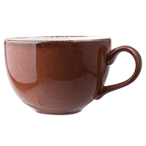 картинка Чашка чайная «Террамеса мокка»; фарфор; 340мл; D=100, H=70, L=128мм; тем.корич. (03140415) Steelite от интернет-магазина Posuda-bar
