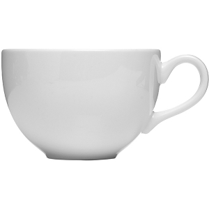 картинка Чашка чайная «Монако Вайт»; фарфор; 340мл; D=100, H=67, L=128мм; белый (03140436) Steelite от интернет-магазина Posuda-bar