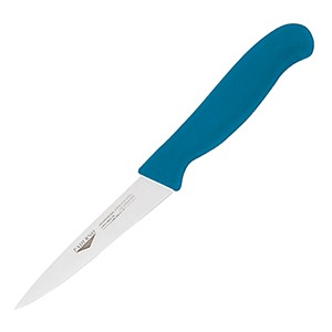 картинка Нож д/обвалки мяса; сталь нерж., пластик; L=11см; синий, металлич. (04071947) Paderno от интернет-магазина Posuda-bar