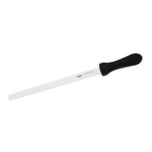 картинка Нож д/тонкой нарезки; сталь нерж.; L=25см; черный, металлич. (04071934) Paderno от интернет-магазина Posuda-bar