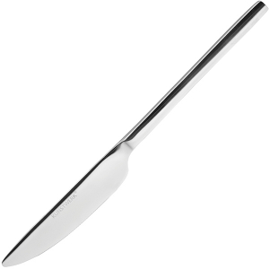 картинка Нож столовый «Порто»; сталь нерж.; L=220/100, B=18мм (03112184) Kunstwerk от интернет-магазина Posuda-bar