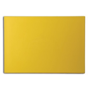 картинка Доска раздел.; пластик; H=18, L=600, B=400мм; желт. (04090263) Prohotel от интернет-магазина Posuda-bar