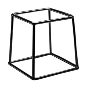 картинка Подставка; металл, резина; H=17, 8, L=17, 8, B=15, 2см; черный (04150616) Steelite от интернет-магазина Posuda-bar
