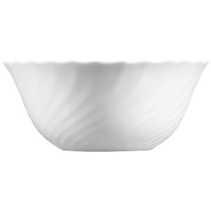 картинка Салатник «Трианон»; стекло; 0, 9л; D=18, H=8см; белый (03030901) Arcoroc от интернет-магазина Posuda-bar