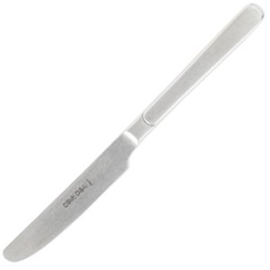 картинка Нож столовый «Казали» сталь нерж. состарена; L=215/105, B=15мм; металлич. (03112130) Pintinox от интернет-магазина Posuda-bar