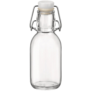 картинка Бутылка «Эмилия»; стекло, пластик; 250мл; D=69, H=160мм (03100466) Bormioli Rocco от интернет-магазина Posuda-bar