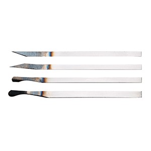 картинка Нож д/пекаря прямой[12шт]; сталь; L=12см (04070573) Matfer от интернет-магазина Posuda-bar