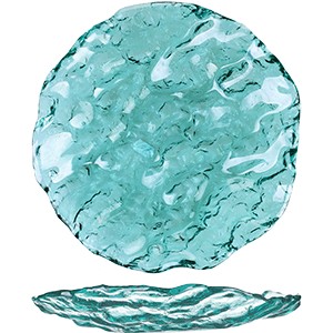 картинка Салатник «Море»; стекло; D=24, H=4см; зелен. (03032709) Pordamsa от интернет-магазина Posuda-bar