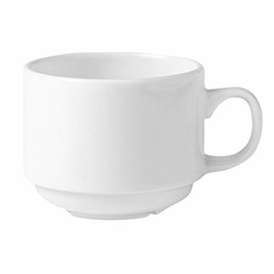 картинка Чашка чайная «Флоренция»; фарфор; 225мл; D=77, H=65, B=105мм; белый, желт. (03140564) Steelite от интернет-магазина Posuda-bar