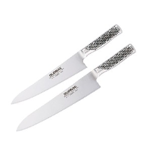 картинка Нож кухонный «Глобал»; сталь нерж.; L=24см; металлич. (04071923) Matfer от интернет-магазина Posuda-bar